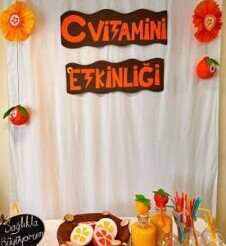 GİMDES HANIMLAR KURULU ÇOCUKLAR İÇİN C VİTAMİNİ ATÖLYE ETKİNLİĞİ GERÇEKLEŞTİRİLDİ